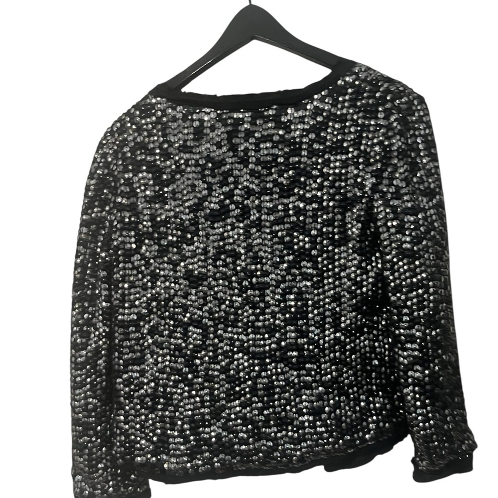 Milly Silver Frayed
Sequined Jacket - Picture 5 of 6